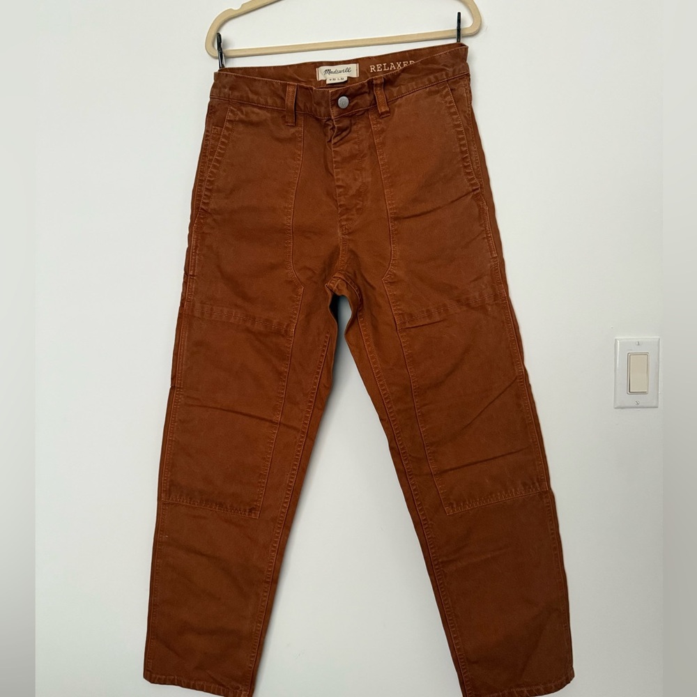 Madewell men’s relaxed straight workwear pants